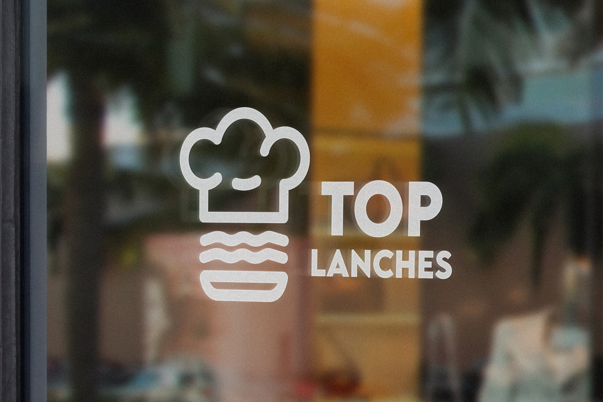 Peça visual Top Lanches